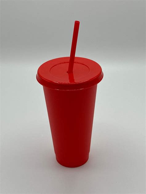 oz cold cup red  blanks wholesale