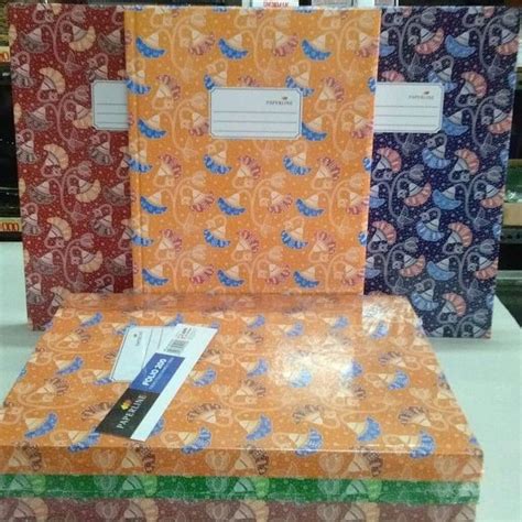 buku hard cover folio isi  sheets