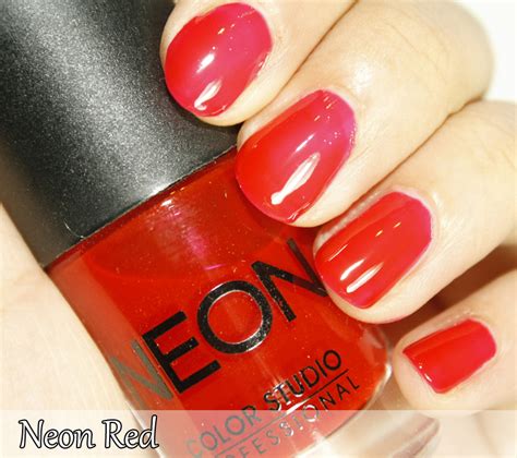 Neon Nail Polish Collection-- Swatches ~ Color Studio Professional