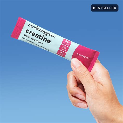 creatine with taurine+ | support for lean muscle & brain health*