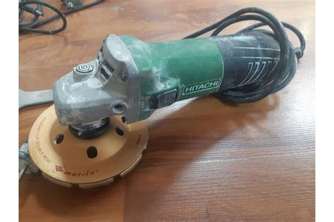 Угловая шлифмашина Hitachi G13SR4-NU + алмазный диск Carat - выгодная ...