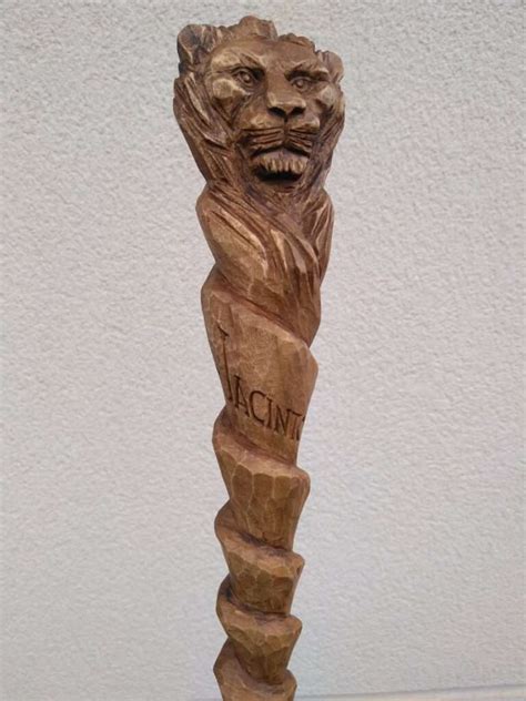 BASTONES de MADERA ARTESANALES - ilexTalla