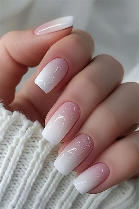 Top 40 Frombre French Manicure Ombre Nail Designs Trending Right Now