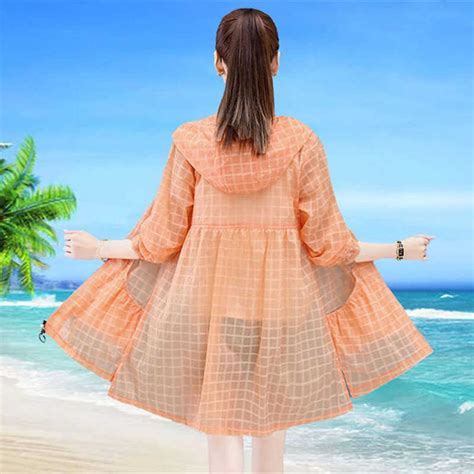 Upscale Women's Sun Protection Clothing New Medium Length · Width ...