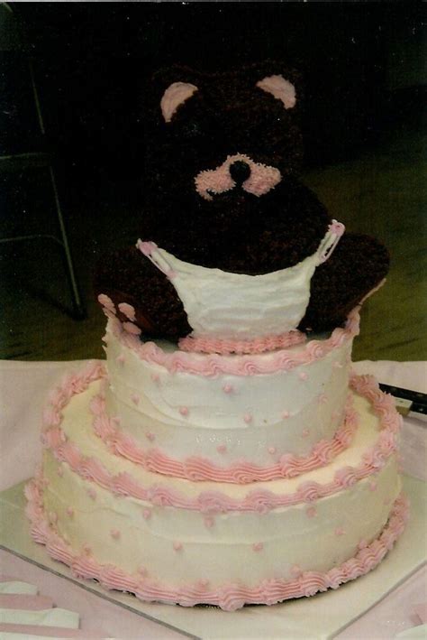 Baby Shower Bear Cake - CakeCentral.com