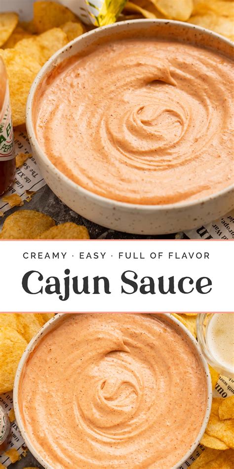 Creamy Cajun Sauce - 40 Aprons