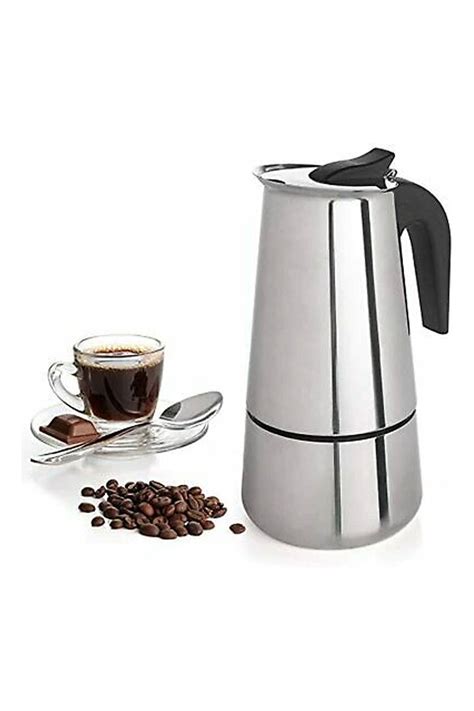 Buy Bergner Silver Espresso Barista Induction Stainless Steel Coffee ...