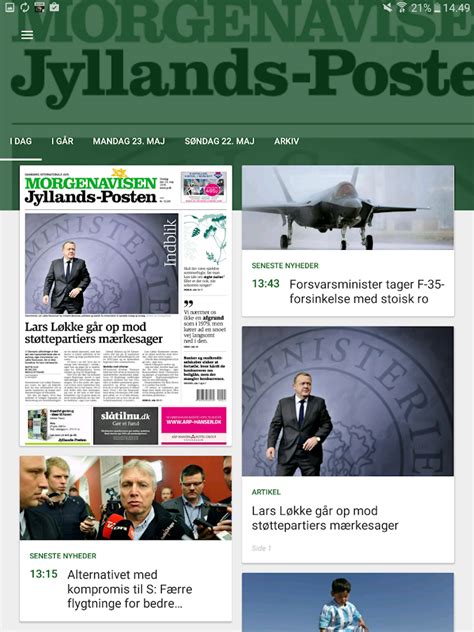 Morgenavisen Jyllands-Posten - Android Apps on Google Play
