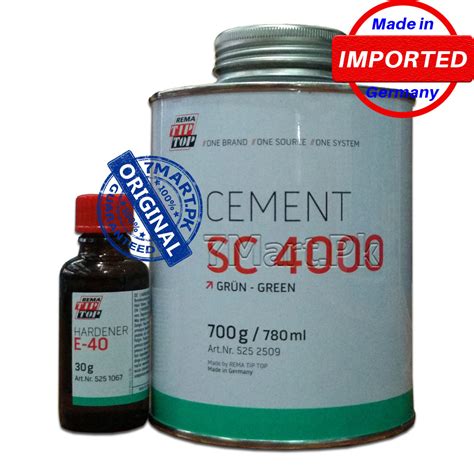 REMA TIP TOP SC4000 GREEN CEMENT - 7Mart