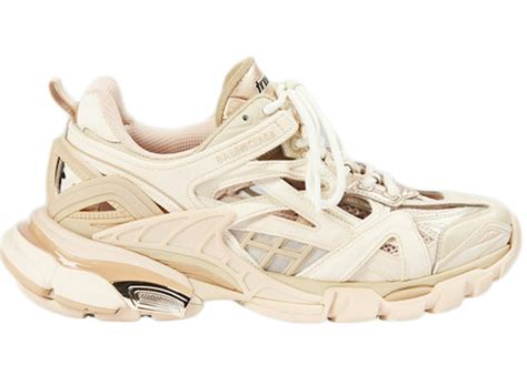 Balenciaga Track.2 Beige Metallic (W) - 568615 W2GN3 9710