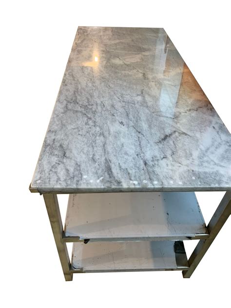 elegant kitchen work table marble stylish durable design