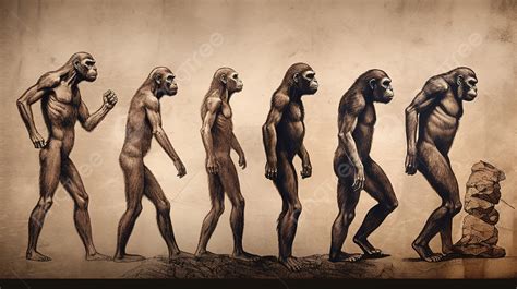 illustration   evolution  monkeys background picture