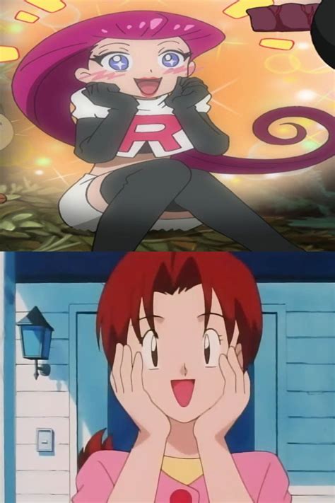 Delia Ketchum Finds Jessie Cute And Adorable by bigpurplemuppet99 on