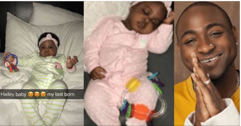 Hope for Nigeria ''Meet Hailey Baby My Last Born'' - Davido Says As He ...