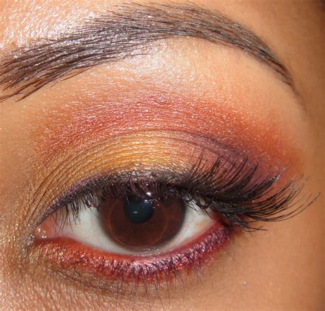 The Made Up Maiden: EOTD: Two orange eyeshadow looks - Sleek Makeup ...