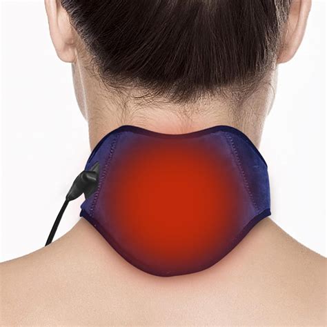 usb heated neck wrap  pain relief electric heating pad neck warmer
