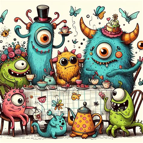 Whimsical Monsters Free Stock Photo - Public Domain Pictures