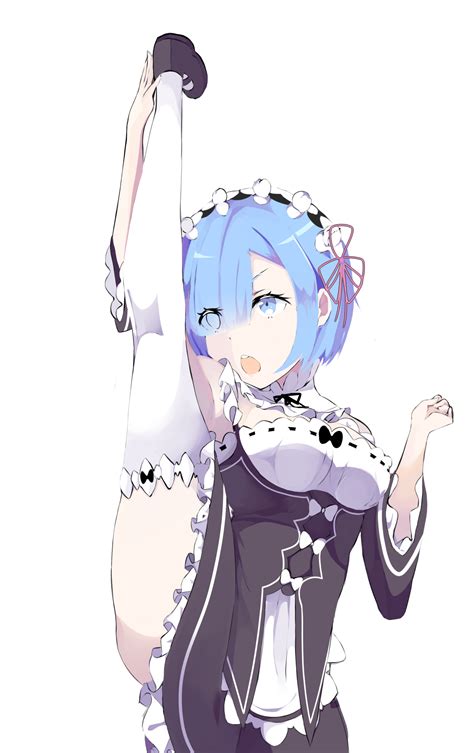 [Media] Leg hold pose : r/Re_Zero