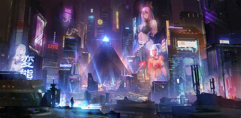 Cyberpunk City | Cyberpunk city, Futuristic city, Cyberpunk aesthetic