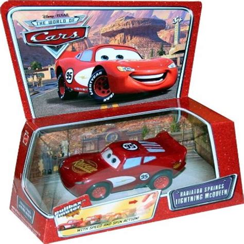 Pullbax RADIATOR SPRINGS LIGHTNING MCQUEEN Disney / Pixar CARS Pull ...