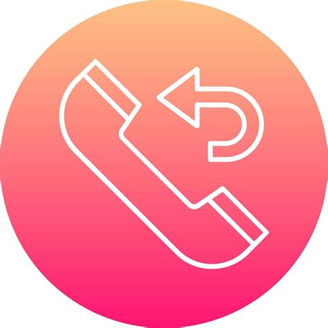 callback icon design symbol  vector art  vecteezy