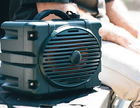 Turtlebox is a waterproof outdoor speaker that you can always hear