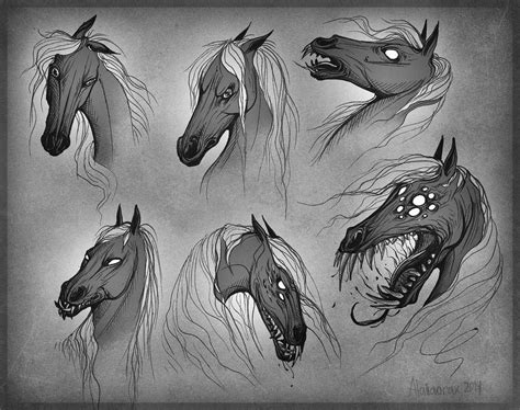 Horse Transformation Art