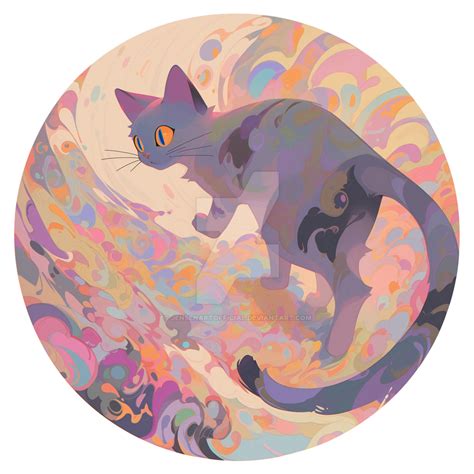 Wandering Cat by jensenartofficial on DeviantArt