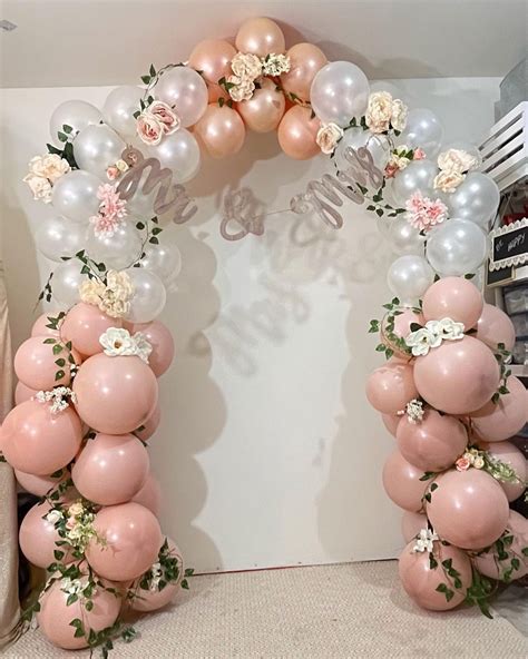 arco de globos  bodas  flores