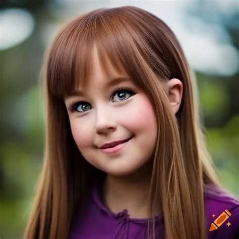 High resolution portrait of mabel pines on Craiyon