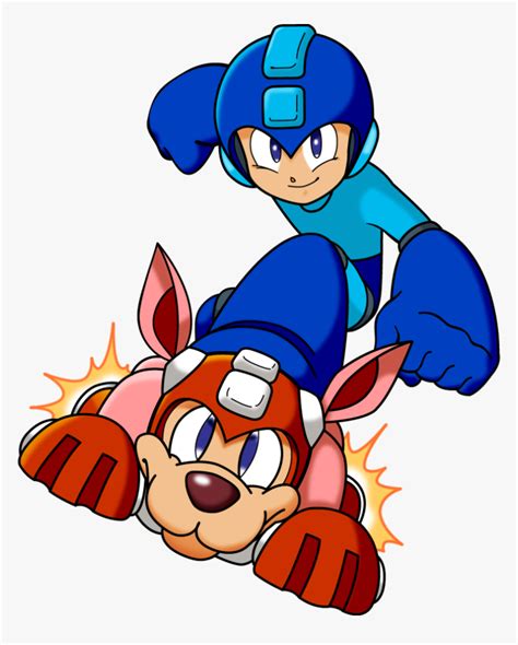 megaman riding  rush mega man  rush hd png  kindpng