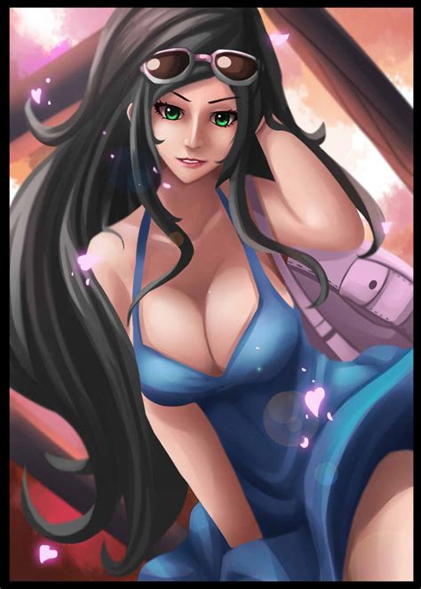 nico robin- dressrosa by senturi on DeviantArt