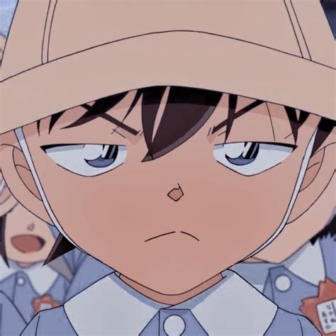 pin  case closed   kudo shinichi detective conan anime