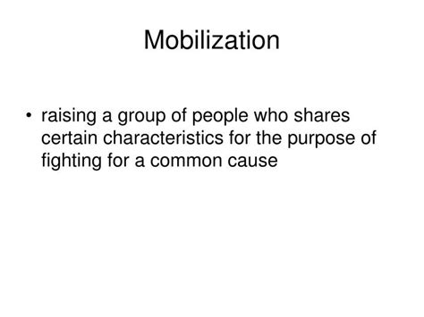 mobilization powerpoint    id