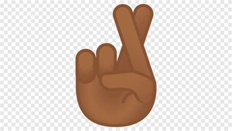 십자 손가락 Art Emoji Digit Noto 글꼴, Emoji, 손, 인간의 피부색 png | PNGEgg