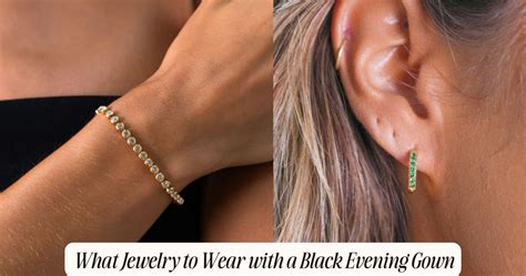 What Jewelry to Wear with a Black Evening Gown