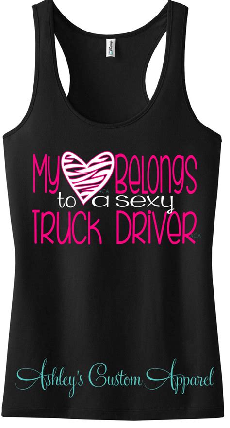 Truck Driver's Wife Truck Driver's Girlfriend My - Etsy