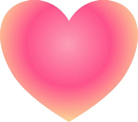 Y2k gradient heart 24513279 PNG