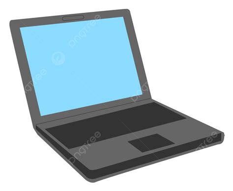 Notebook Computer Pictogram, Isolated, Wlan, Background PNG Transparent ...