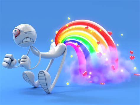 hd funny rainbow wallpaper high definition high resolution hd