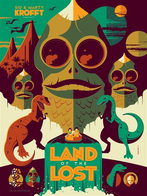 Land of the lost | Land of the lost, Poster art, Tom whalen