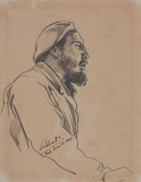 Portraits of Fidel and Che by Soviet artist Pyotr Pavlovich Ossovsky ...