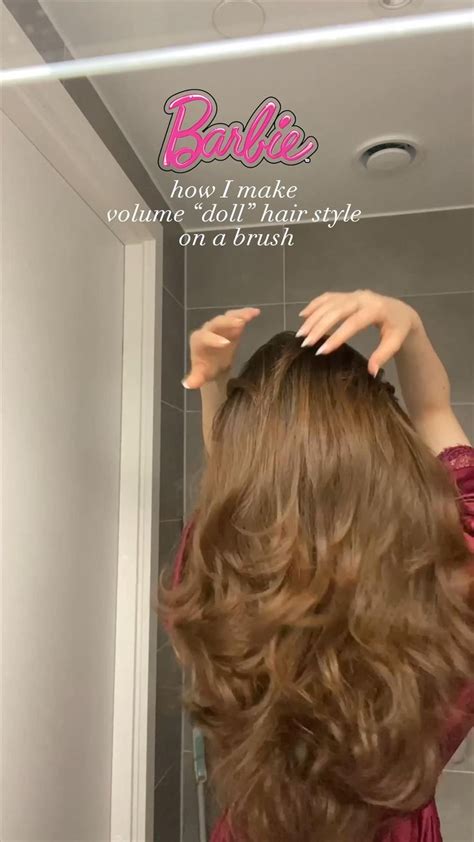 a secret of Barbie doll hair style🎀 | Haare
