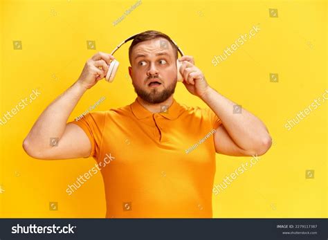 Alarmed Mood Weird Sound Horror Astonishment Stock Photo 2279117387 ...
