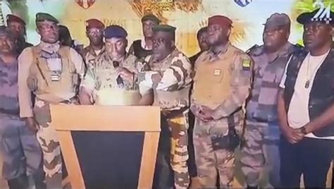 Updated: Gabon soldiers oust Ali Bongo, say election result cancelled ...
