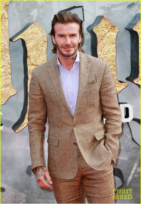 David Beckham is Joined by Brooklyn at the Premiere of 'King Arthur' in London: Photo 3897419 ...