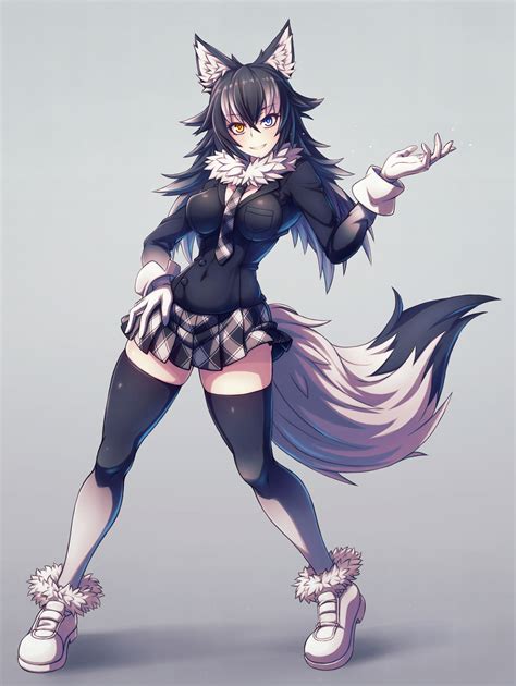 Teenage Girl Werewolf Anime Base