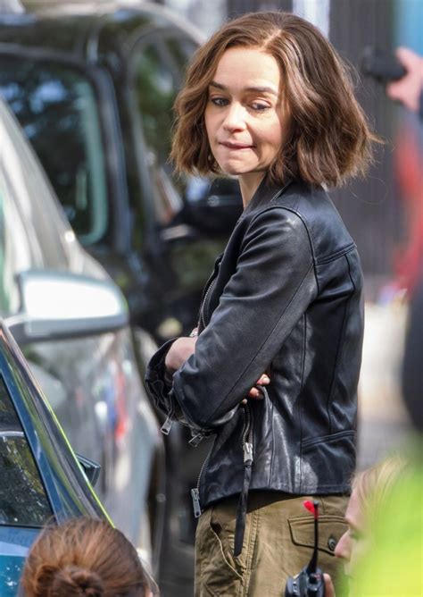 Emilia Clarke - "Secret Invasion" Set in London 09/26/2022 • CelebMafia