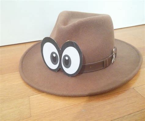 cappy  super mario odyssey  steps instructables