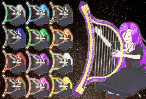 magical harp pack  daiger  deviantart